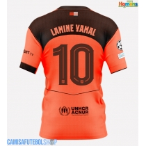 Camisa de time de futebol Barcelona Lamine Yamal #10 Replicas 3º Equipamento 2025-26 Manga Curta